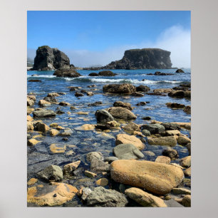 Oregon Rocky Beach Poster