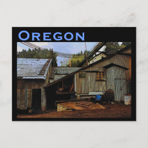 Oregon Sawmill Postcard Postkarte