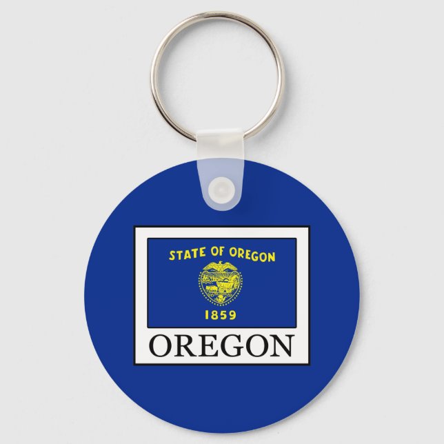 Oregon Schlüsselanhänger (Vorderseite)