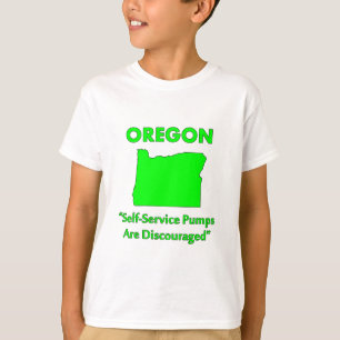 Oregon - Selbstbedienungstankstellen sind nicht er T-Shirt
