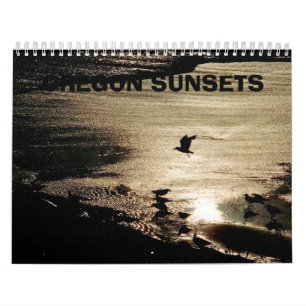 Oregon-Sonnenuntergänge Kalender