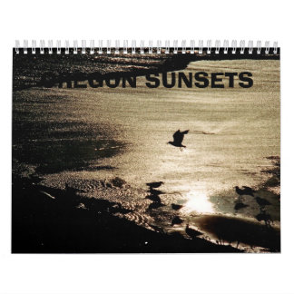 Oregon-Sonnenuntergänge Kalender