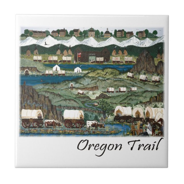 Oregon-Spur Fliese (Vorderseite)