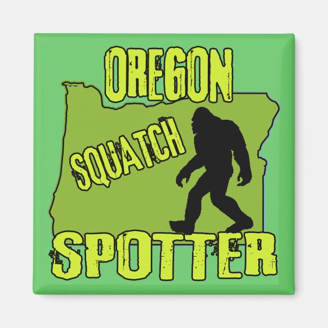 Oregon Square Spotter Magnet (Vorne)
