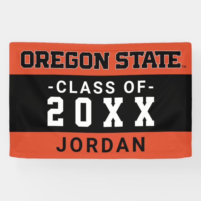 Oregon Staat Banner (Horizontal)