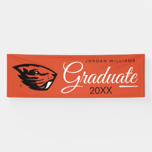 Oregon Staat Beavers Biberkopf Banner
