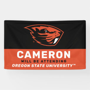 Oregon Staat Beavers   Biberkopf Banner