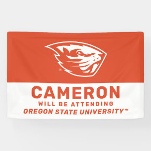Oregon Staat Beavers   Biberkopf Banner