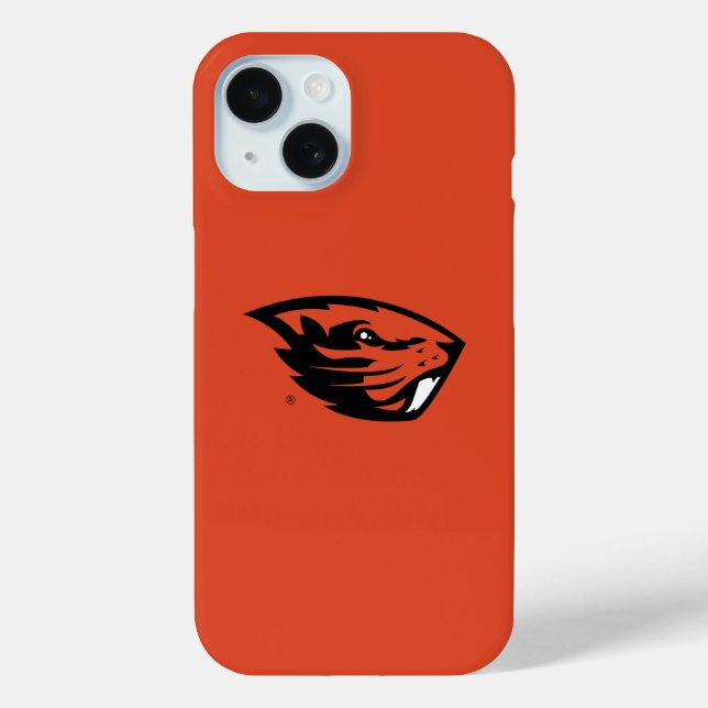 Oregon Staat Beavers | Biberkopf Case-Mate iPhone Hülle (Rückseite)