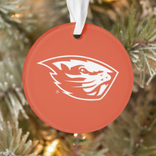 Oregon Staat Beavers   Biberkopf Ornament