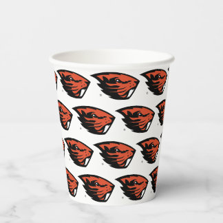 Oregon Staat Beavers | Biberkopf Pappbecher