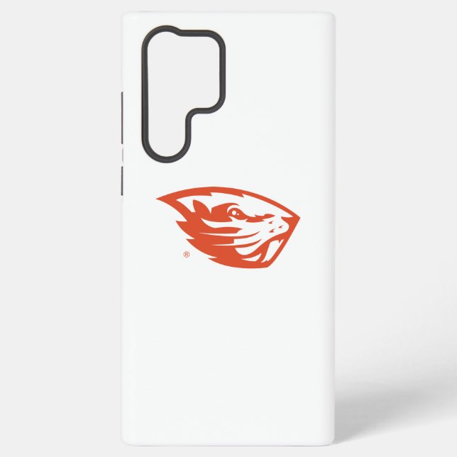 Oregon Staat Beavers | Biberkopf Samsung Galaxy Hülle (Rückseite)