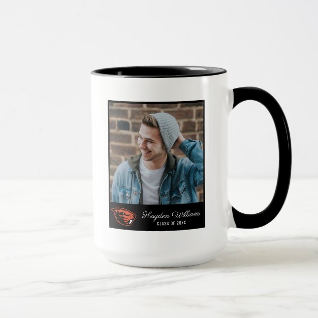 Oregon Staat Beavers | Biberkopf Tasse (Rechts)