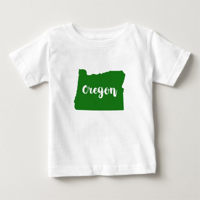 Oregon Staat Green Baby T-shirt (Vorderseite)
