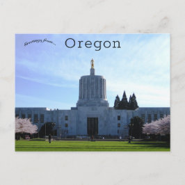 Oregon Staat Hauptstadt Salem Oregon Postkarte