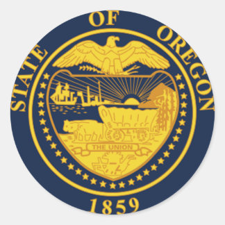 Oregon Staat Siegel Stickers