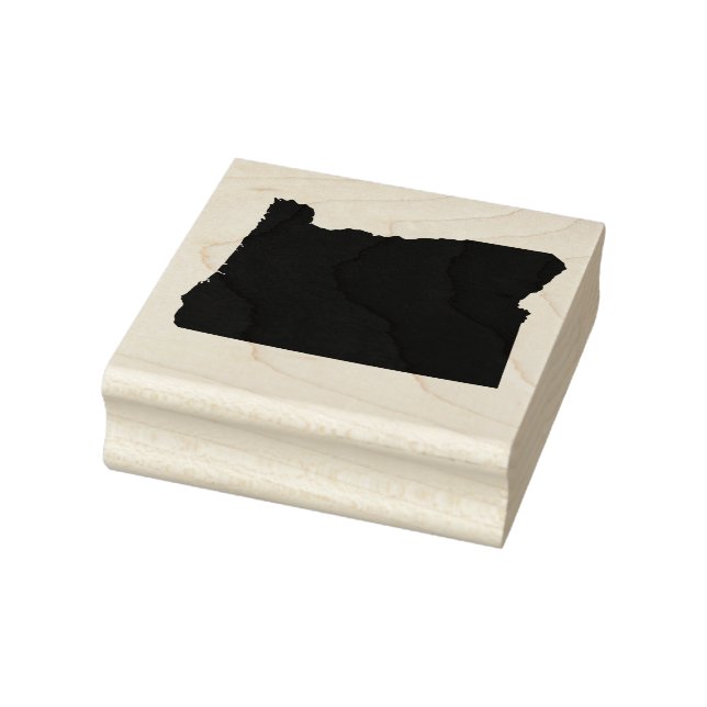 Oregon Staat Solid Rubber Art Briefmarke Gummistempel (Stempel)