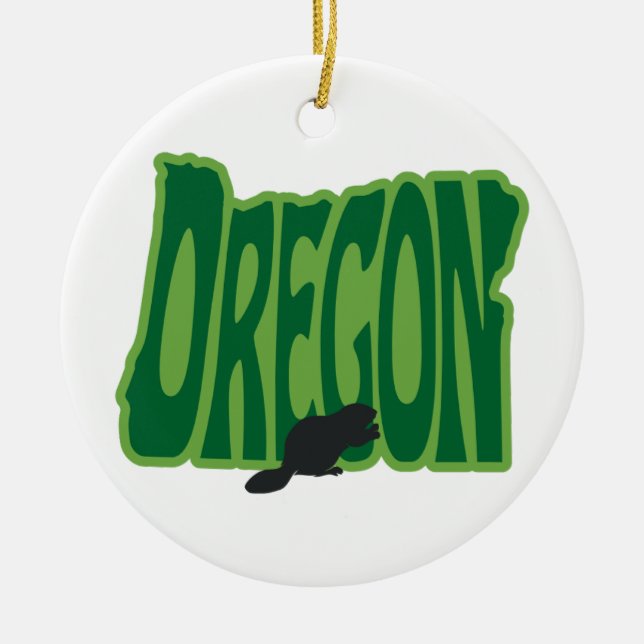 Oregon State Christmas Tree Ornement (Devant)