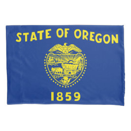 Oregon State Flag Print Patriotc Kissenbezug