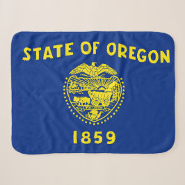 Oregon State Flag Print Patriotic Sherpadecke