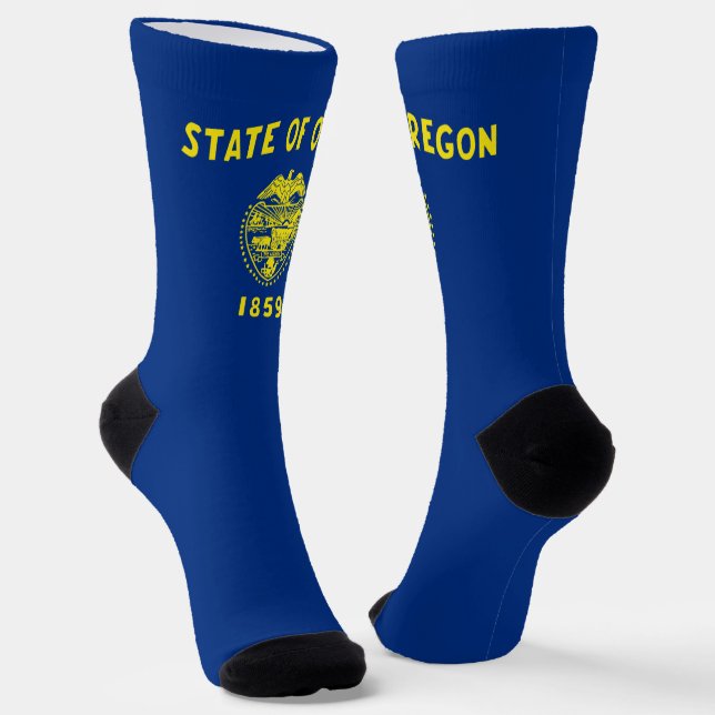 Oregon State flag Socken (Gewinkelt)