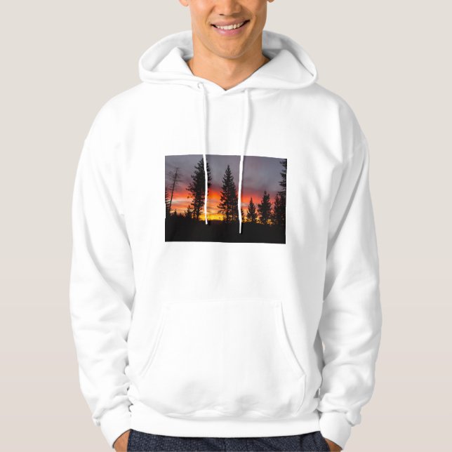 Oregon Sunrise Hoodie Sweatshirt (Vorderseite)