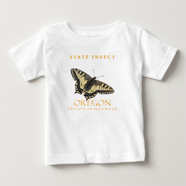 Oregon Territory Insecke Das Oregon Frack Baby T-shirt (Vorderseite)