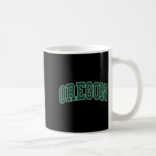 Oregon - Throwback Design - Clic  Kaffeetasse (Rechts)