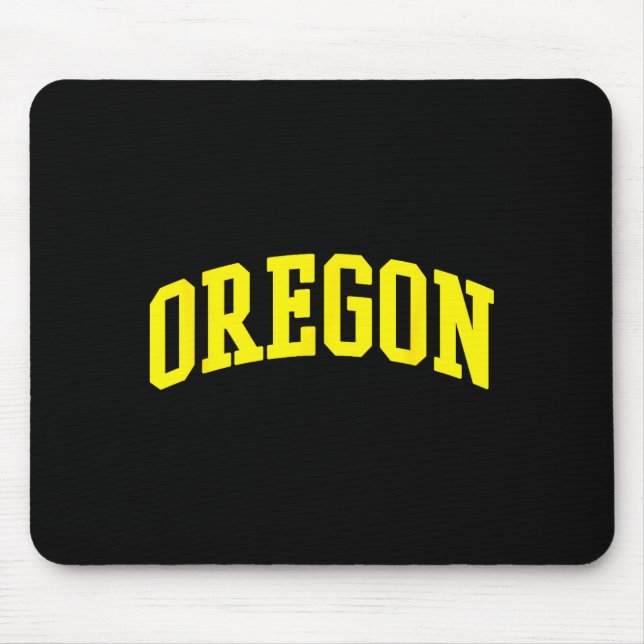 Oregon - Throwback Design - Clic  Mousepad (Vorne)