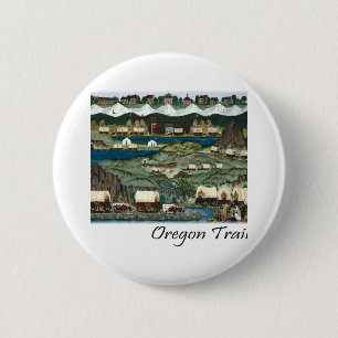 Oregon Trail Button