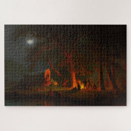 Oregon Trail Conestoga Wagon Moonlight Campingplat