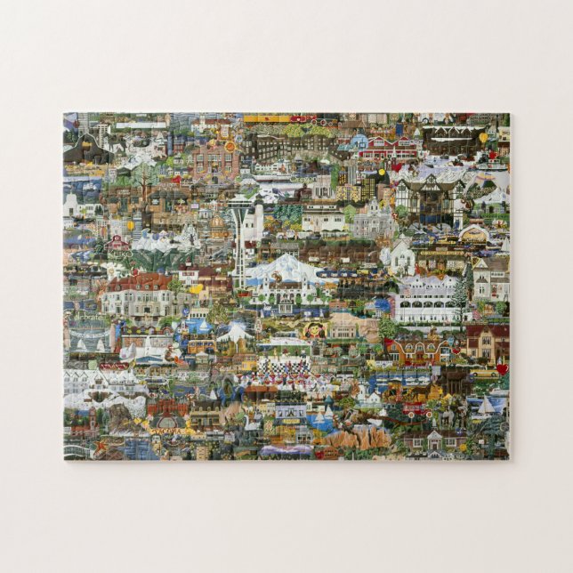 Oregon- u. Washington-Collage (Horizontal)