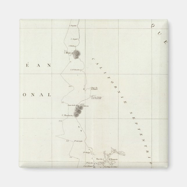 Oregon und Kalifornien Magnet (Vorne)