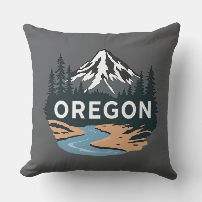 Oregon USA Kissen (Vorderseite)