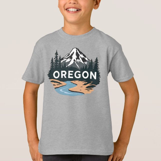 Oregon USA T-Shirt (Vorderseite)