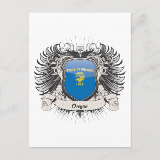 Oregon Wappen Postkarte