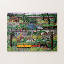 Oregon-Zoo-Puzzlespiel