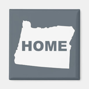 Oregon-Zuhause weg von Staats-Kühlschrankmagnet Magnet