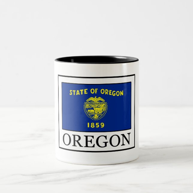 Oregon Zweifarbige Tasse (Mittel)