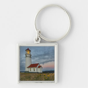 Oregons ältester Leuchtturm im Cape Blanco State Schlüsselanhänger