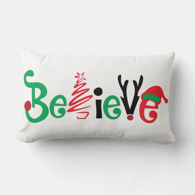 Oreiller à jet en polyester, Coussin Lumbar 13" x  (Recto)