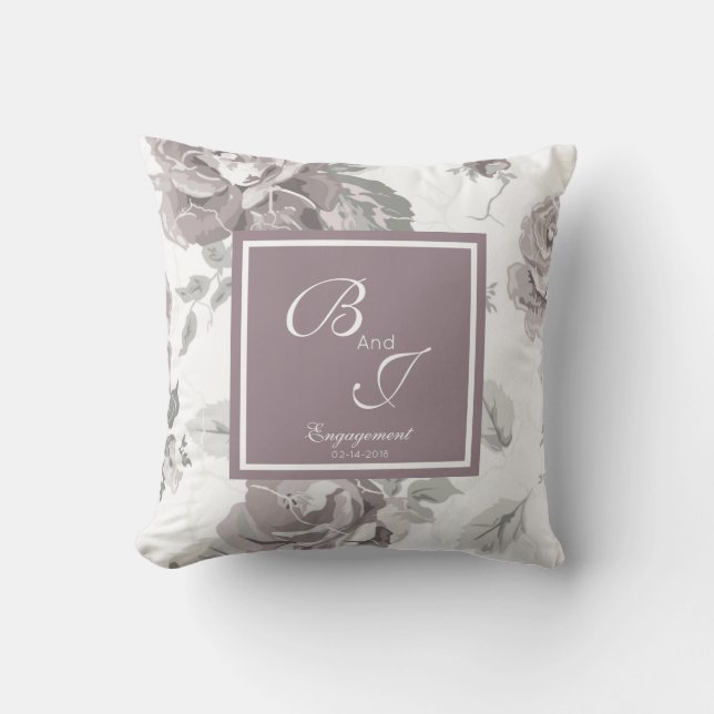 oreiller à jetons rose rose roux (Recto)