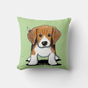 Oreiller à lancer Beagle KiniArt