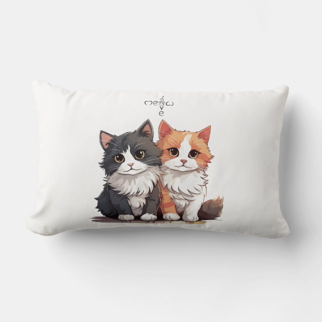 Oreiller à lancer d'art moderne (Recto)