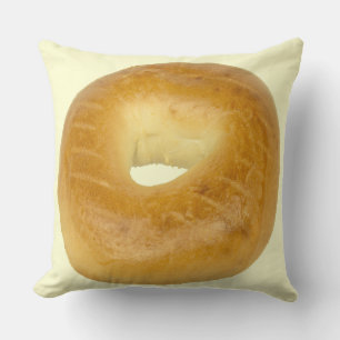 Oreiller à lancer de bagel