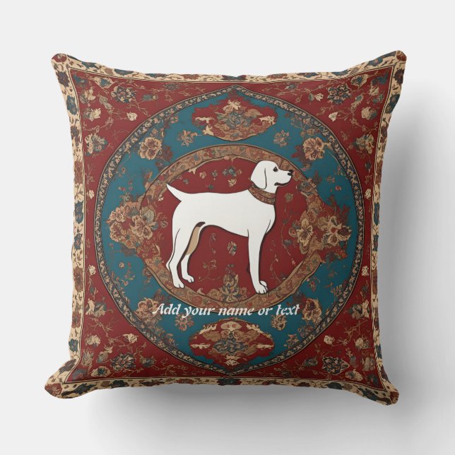 Oreiller à lancer de chien (Recto)