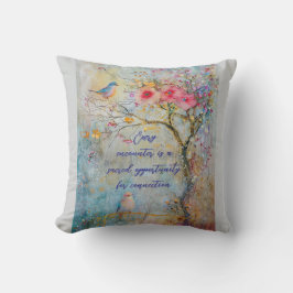 Oreiller à lancer de connexion naturelle