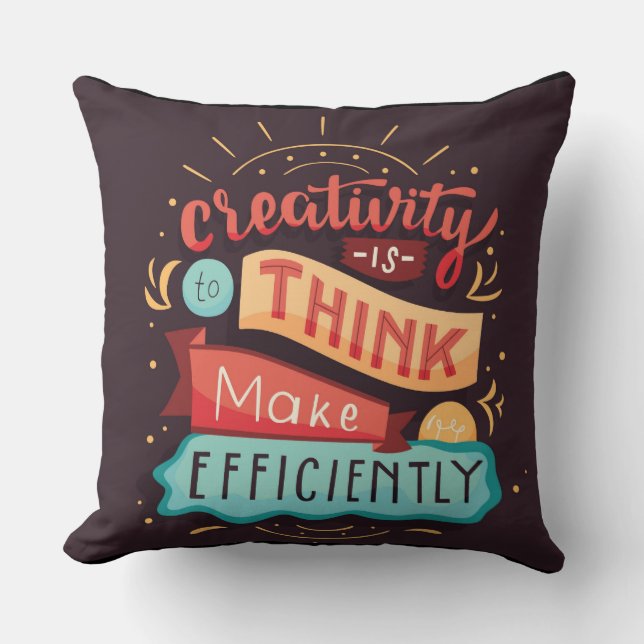 Oreiller à lancer de créativité (Recto)