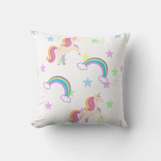 Oreiller à lancer de licorne