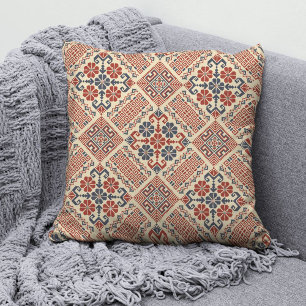 Oreiller à lancer de mode palestinien Tatreez 11